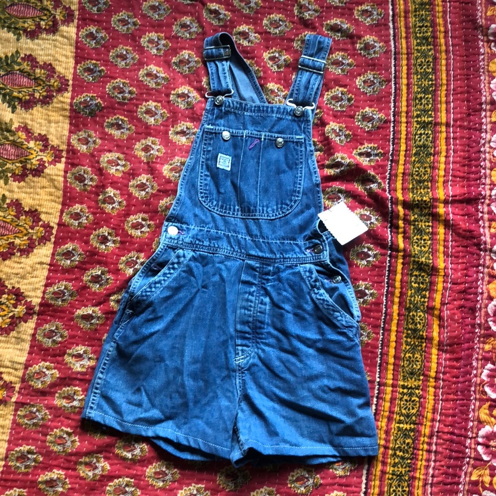 Vintage Renewal Overall Shorts